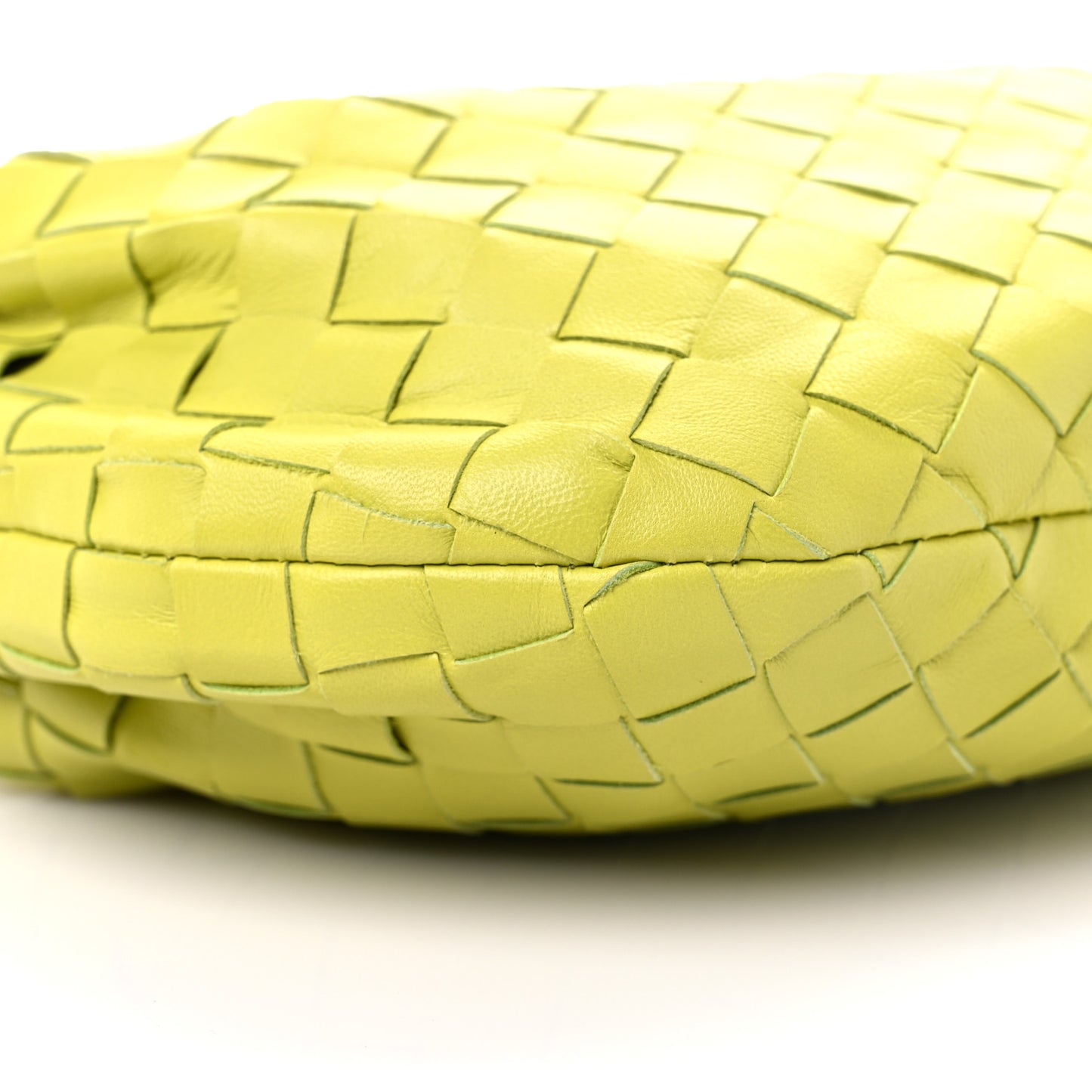 Nappa Intrecciato Mini Jodie Kiwi