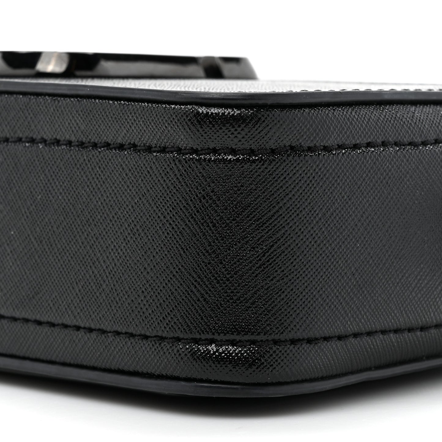 Saffiano Snapshot Camera Bag Black