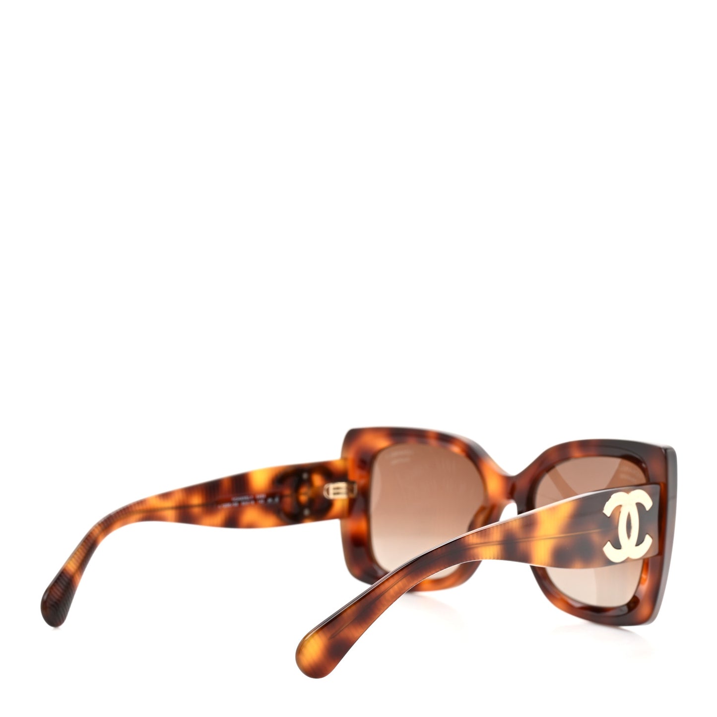 Square Polarized CC Sunglasses 5494 Tortoise Brown