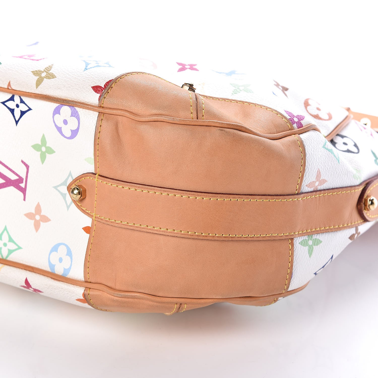 Louis Vuitton Monogram Multicolor Greta White 8 of 8