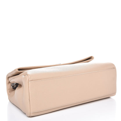 Saint Laurent Grain De Poudre Medium West Hollywood Monogram Fold-Over Nude Powder 4 of 7