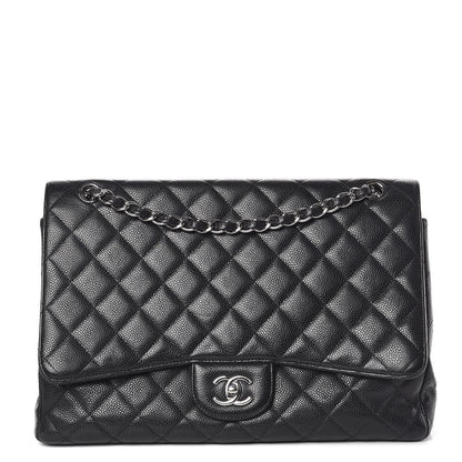 Chanel Caviar Quilted Maxi Single Flap Black 1 of 14