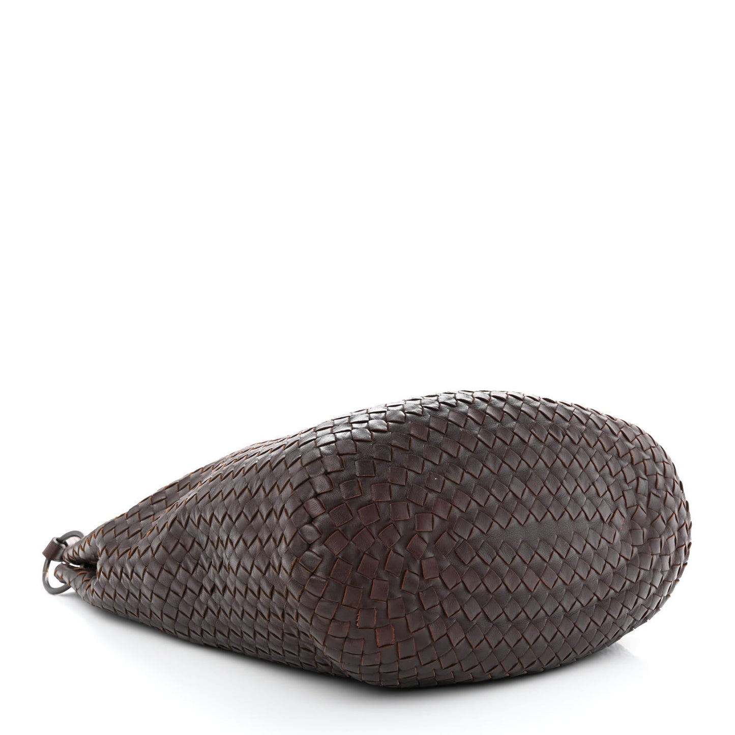 Nappa Intrecciato Bucket Bag Ebano