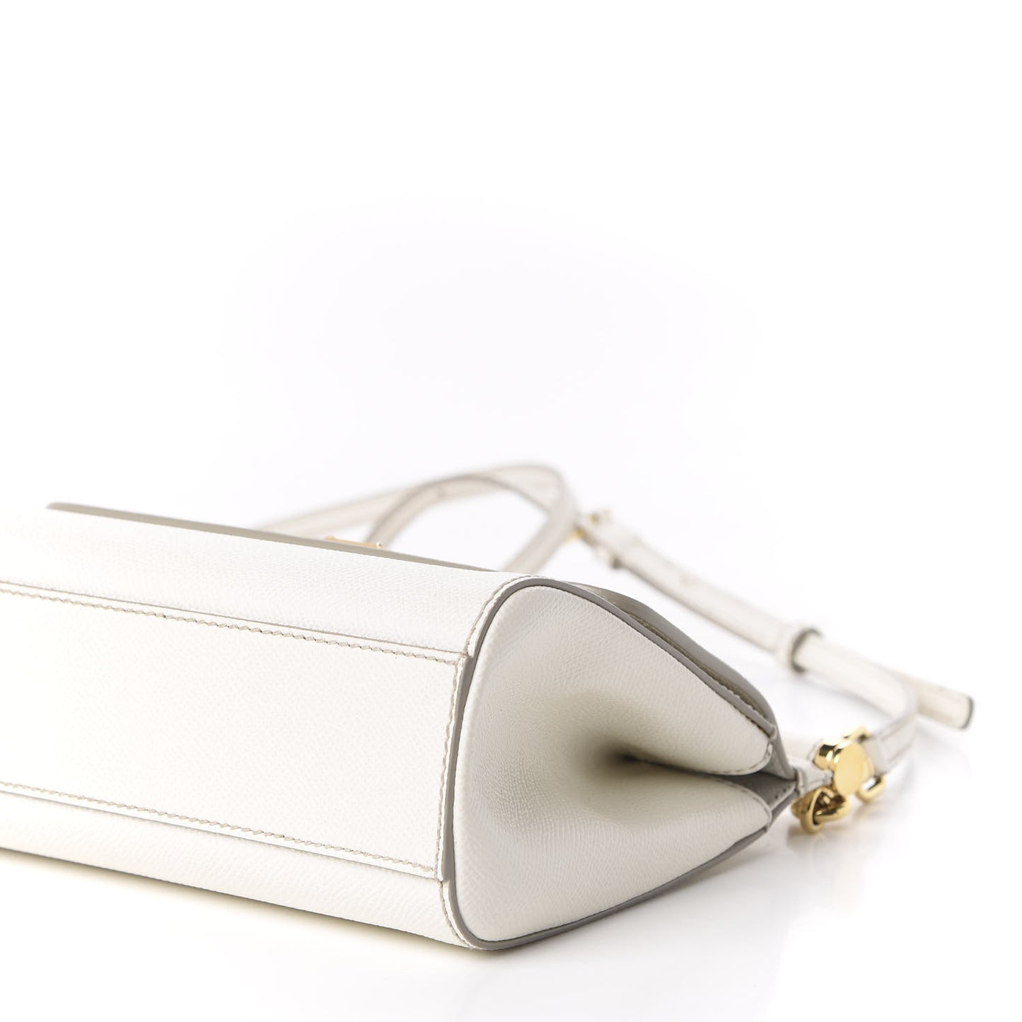 Dauphine Small Miss Sicily Satchel White