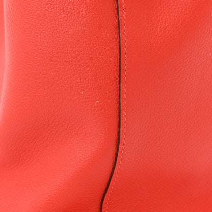 Hermes Evercolor Swift Sac Licol 17 Capucine Havane White 10 of 10