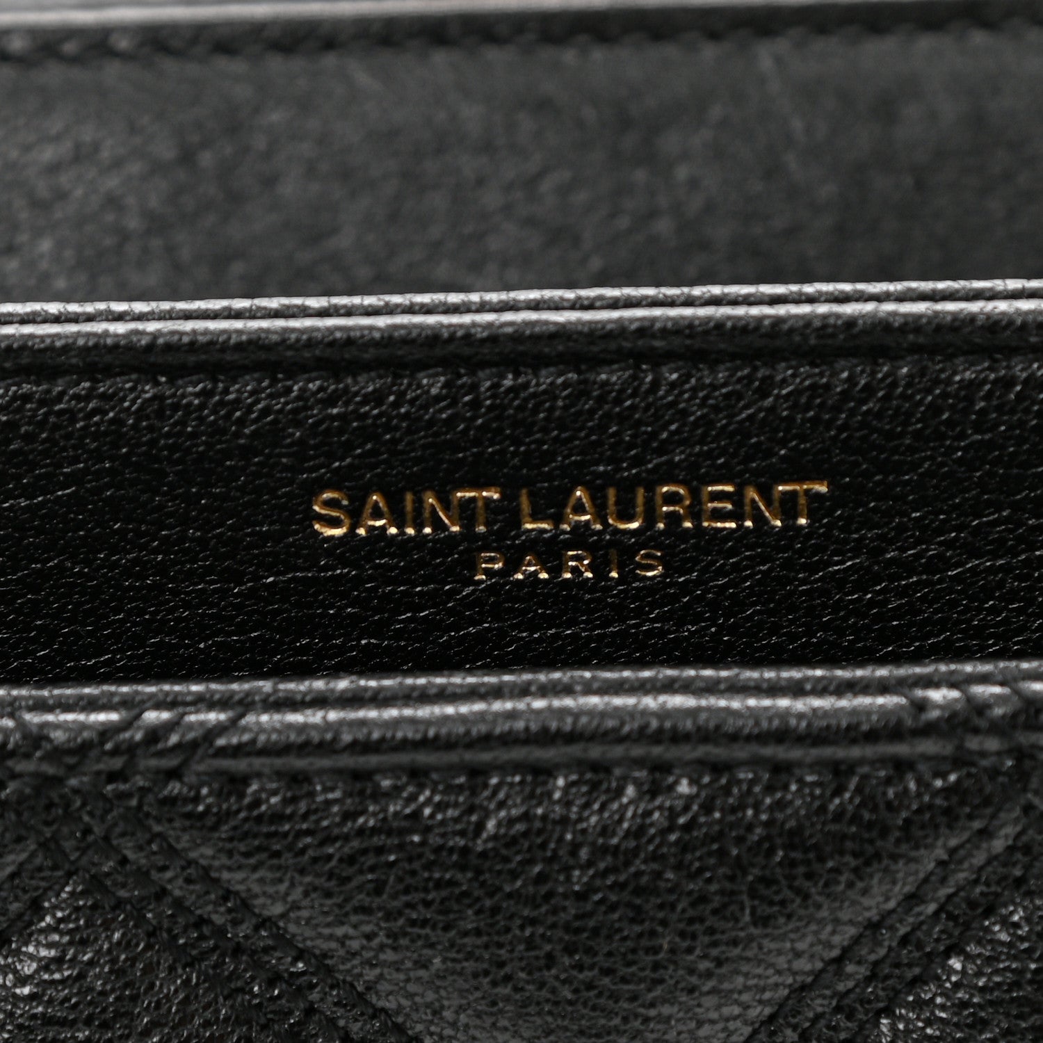 Saint Laurent Lambskin Quilted Small Becky Chain Bag Black 6 of 8