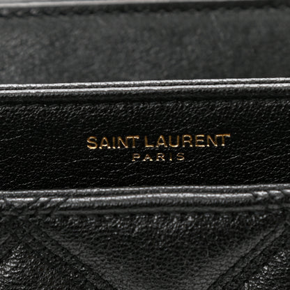 Saint Laurent Lambskin Quilted Small Becky Chain Bag Black 6 of 8