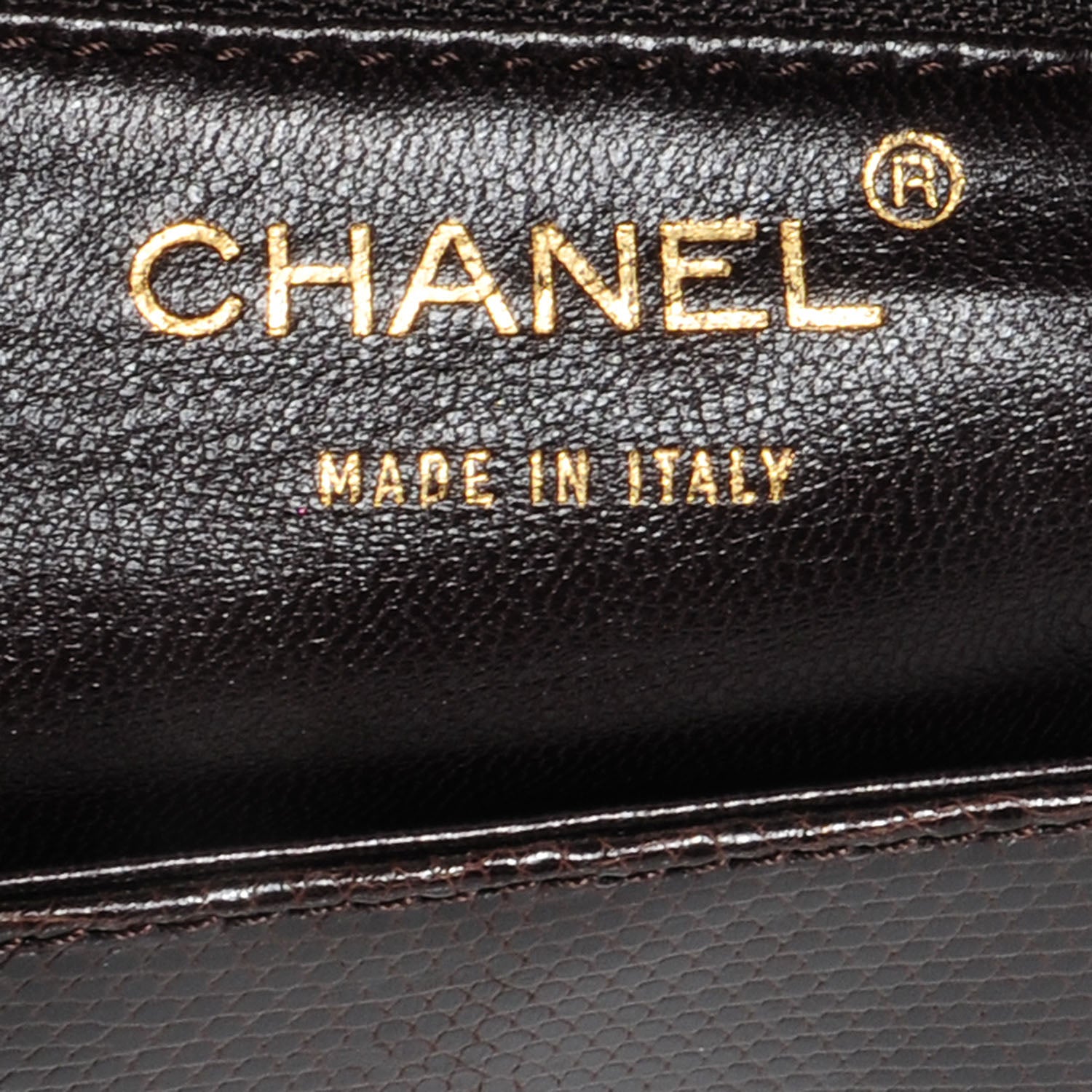 Chanel Lizard Single Flap Brown 5 of 7