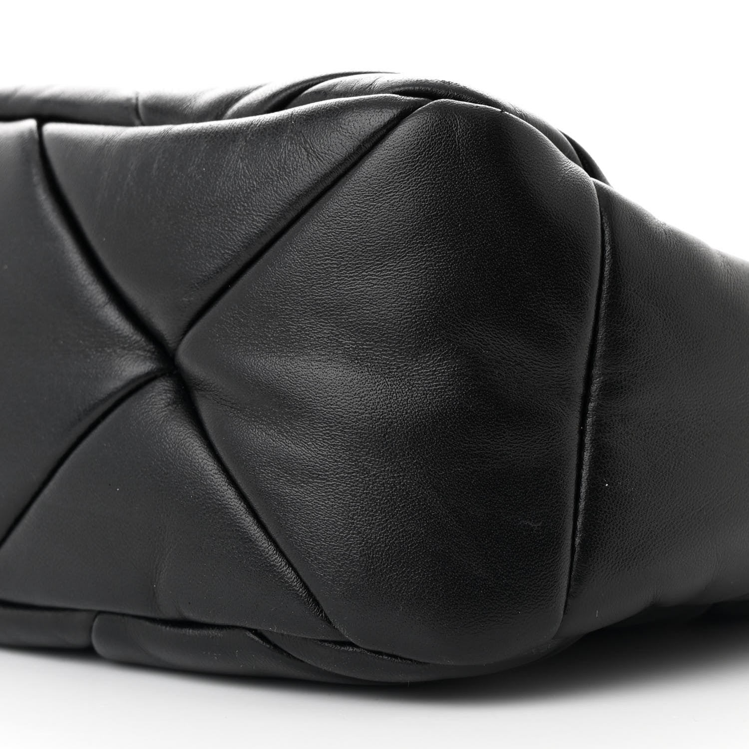 Prada Nappa Triangle Quilted Patchwork System Bag Black 10 of 10