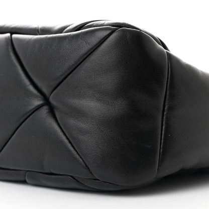 Prada Nappa Triangle Quilted Patchwork System Bag Black 10 of 10