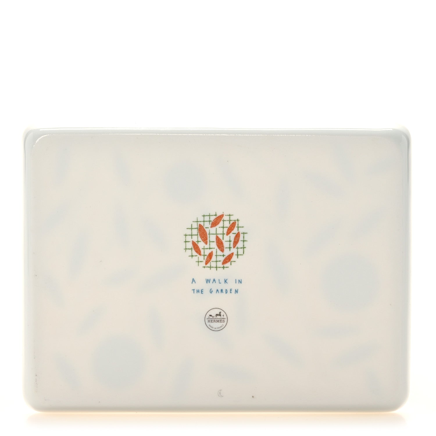 Hermes Porcelain Small A Walk In The Garden Tray 3 of 7