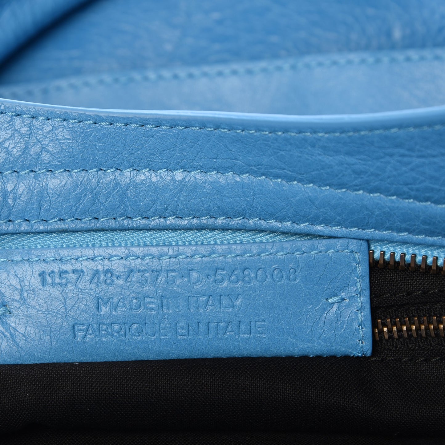 Agneau Classic Hardware City Bleu Azur Clair