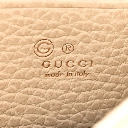Gucci Dollar Calfskin Interlocking G Chain Wallet Ivoire 6 of 10