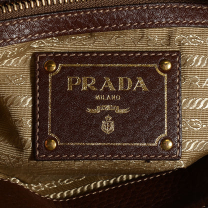Prada Canvas Jacquard Logo Tote 6 of 10
