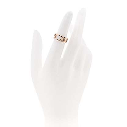 Tiffany 18K Rose Gold Atlas Open Ring 49 4.75 2 of 5