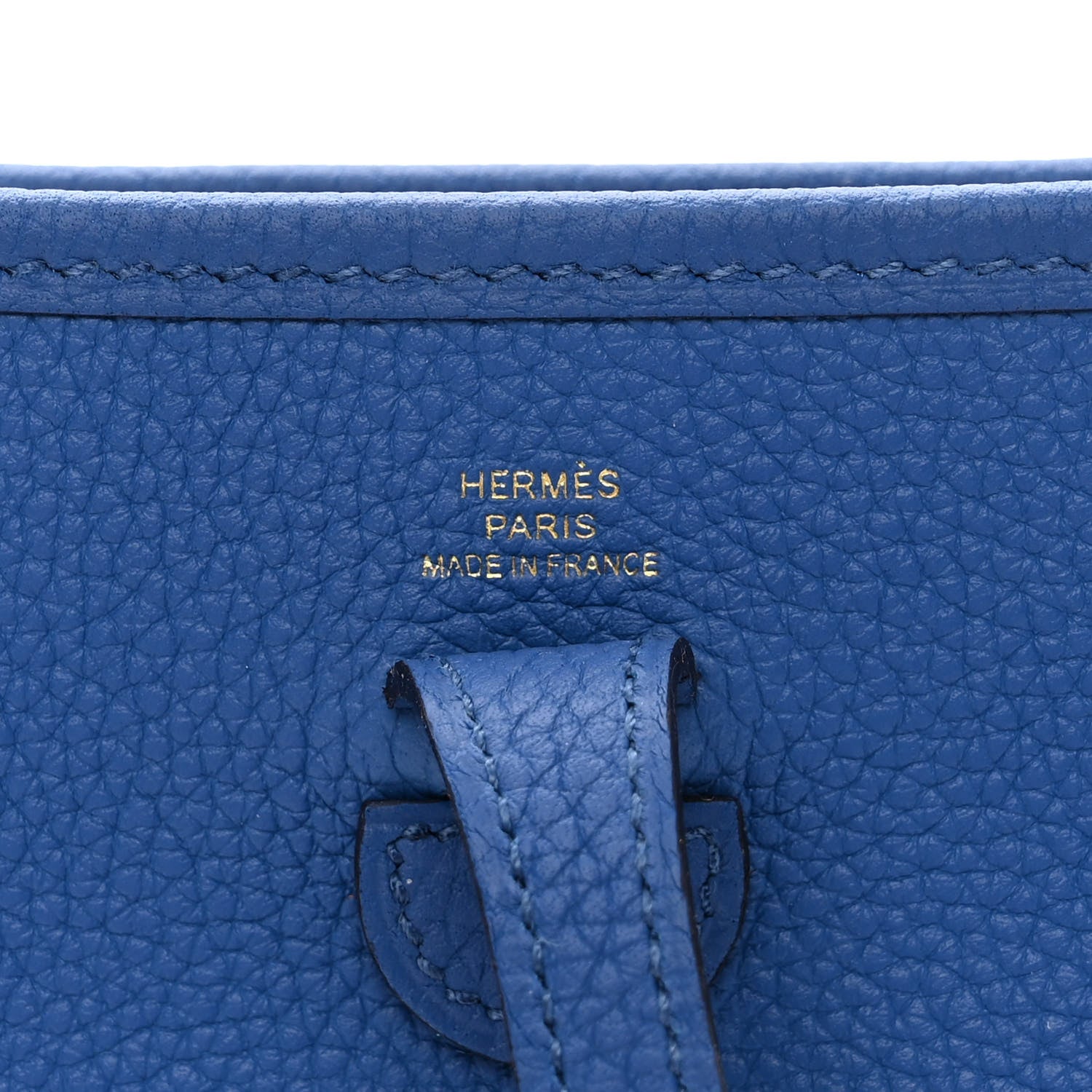 Hermes Taurillon Maurice Evelyne TPM Bleu France 6 of 11