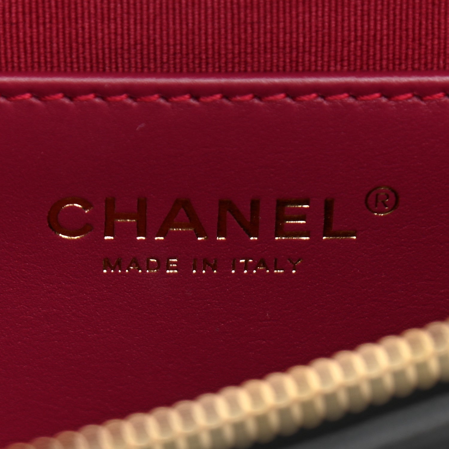 Chanel Lambskin Pearl Quilted CC Belt Bag Black 11 of 21