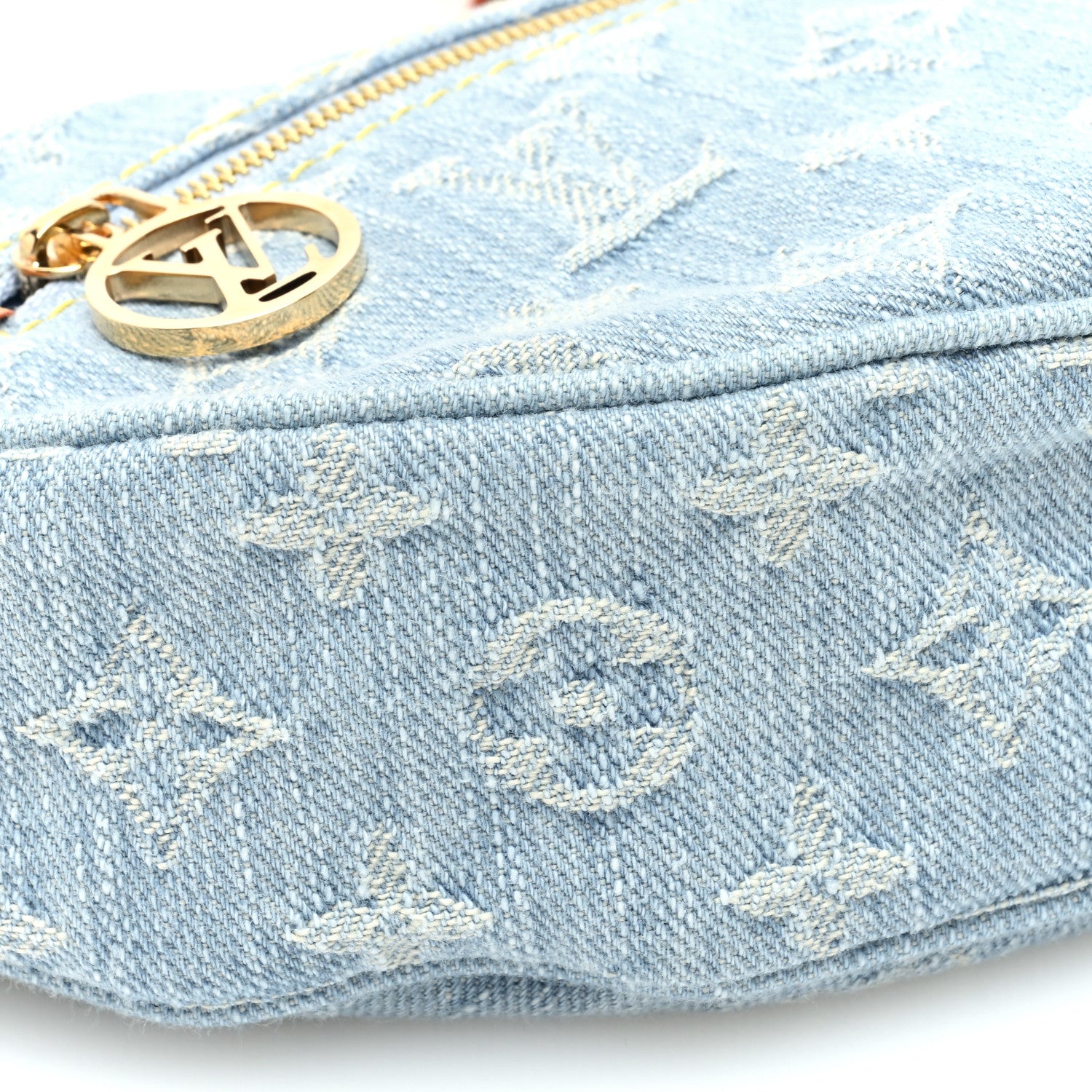 Louis Vuitton Monogram Denim Loop Sky Denim 8 of 9