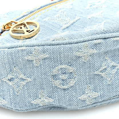 Louis Vuitton Monogram Denim Loop Sky Denim 8 of 9