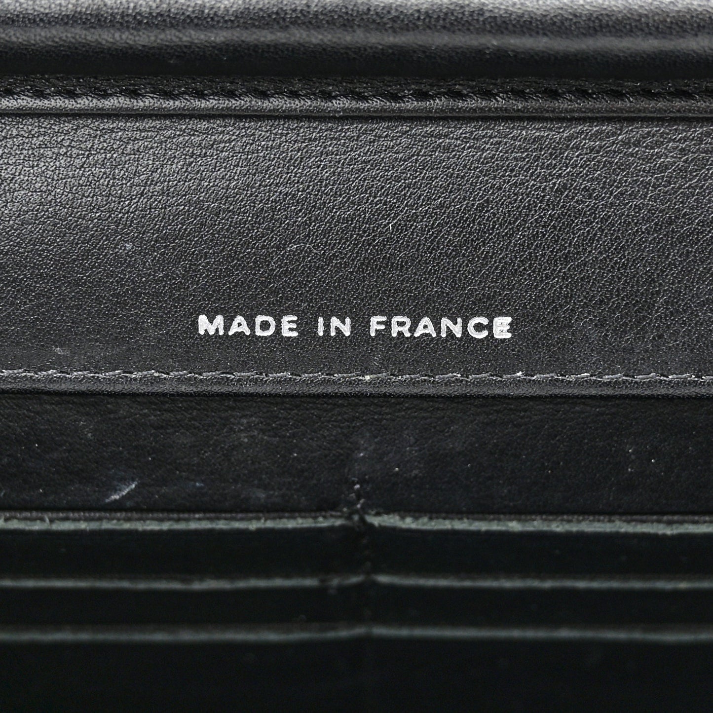 Patent Strass Wallet On Chain WOC Black