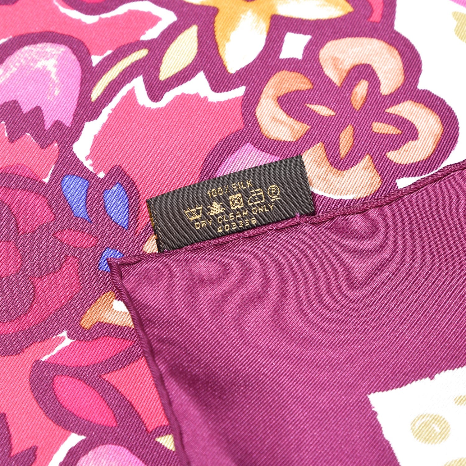 Louis Vuitton Silk Eugenia Scarf 5 of 6