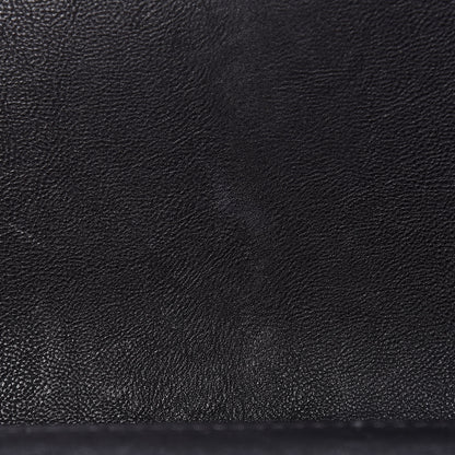 Chanel Calfskin Quilted Medium Boy Top Handle Flap Black 8 of 12