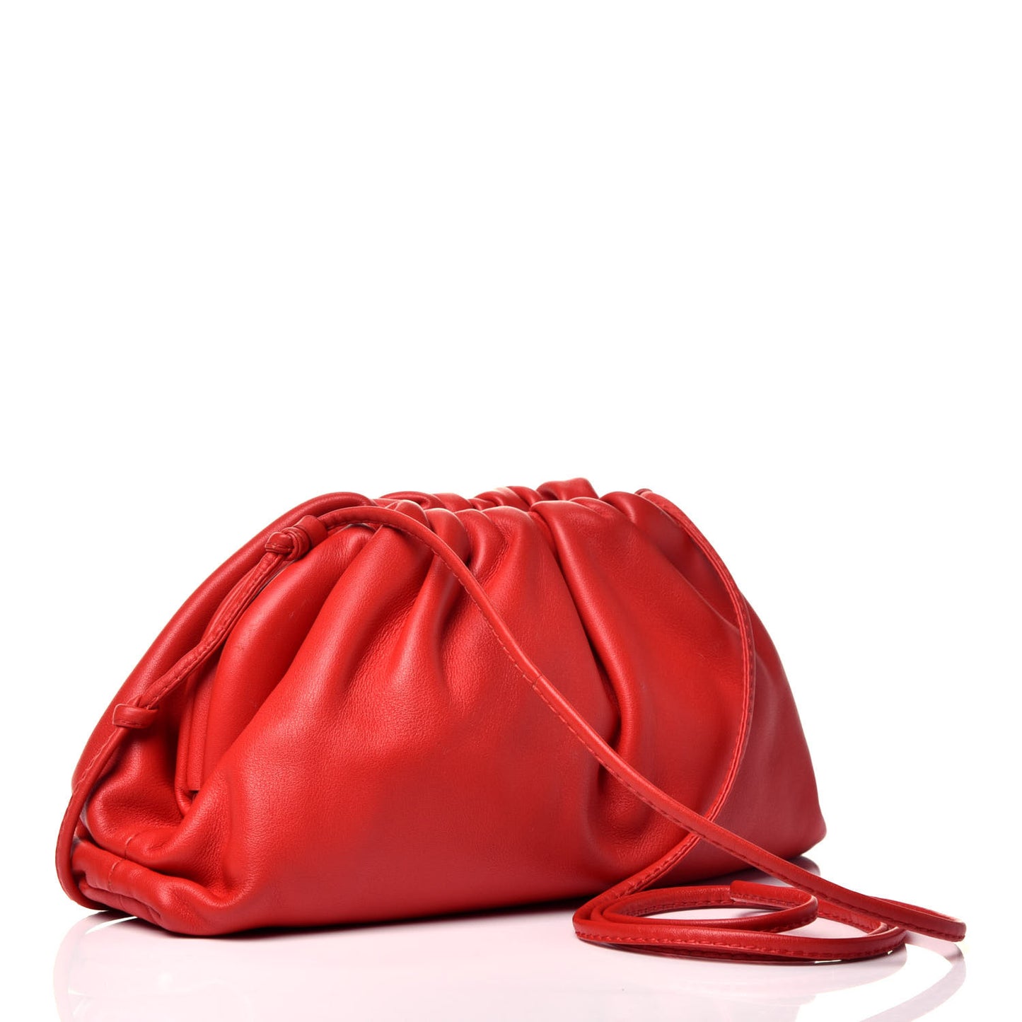 Butter Calfskin The Mini Pouch Red