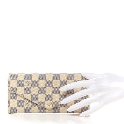 Louis Vuitton Damier Azur Josephine Wallet 3 of 13