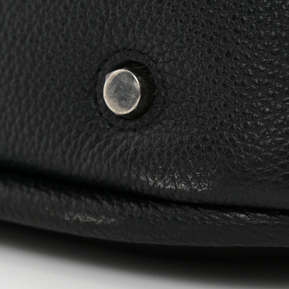 Mulberry Small Classic Grain Calfskin Leighton Black 12 of 14