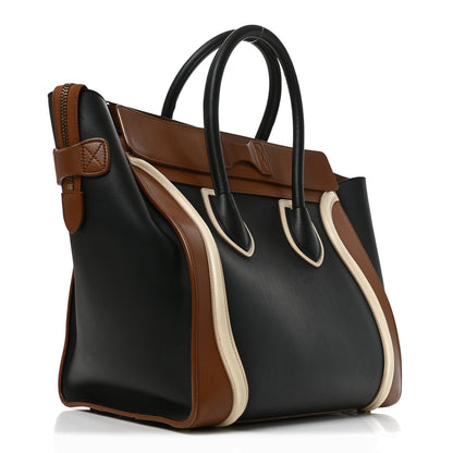 Celine Smooth Calfskin Mini Tri-Color Luggage Multicolor 3 of 9
