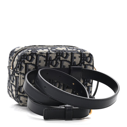 Christian Dior Oblique Belt Pouch Blue 2 of 10