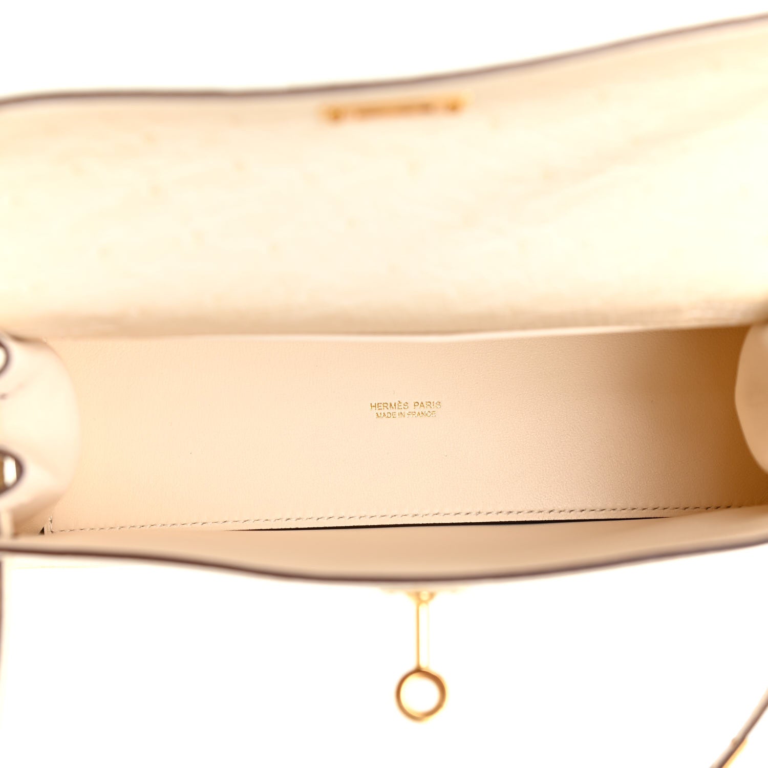 Hermes Ostrich Kelly Danse II Belt Bag Nata 5 of 13