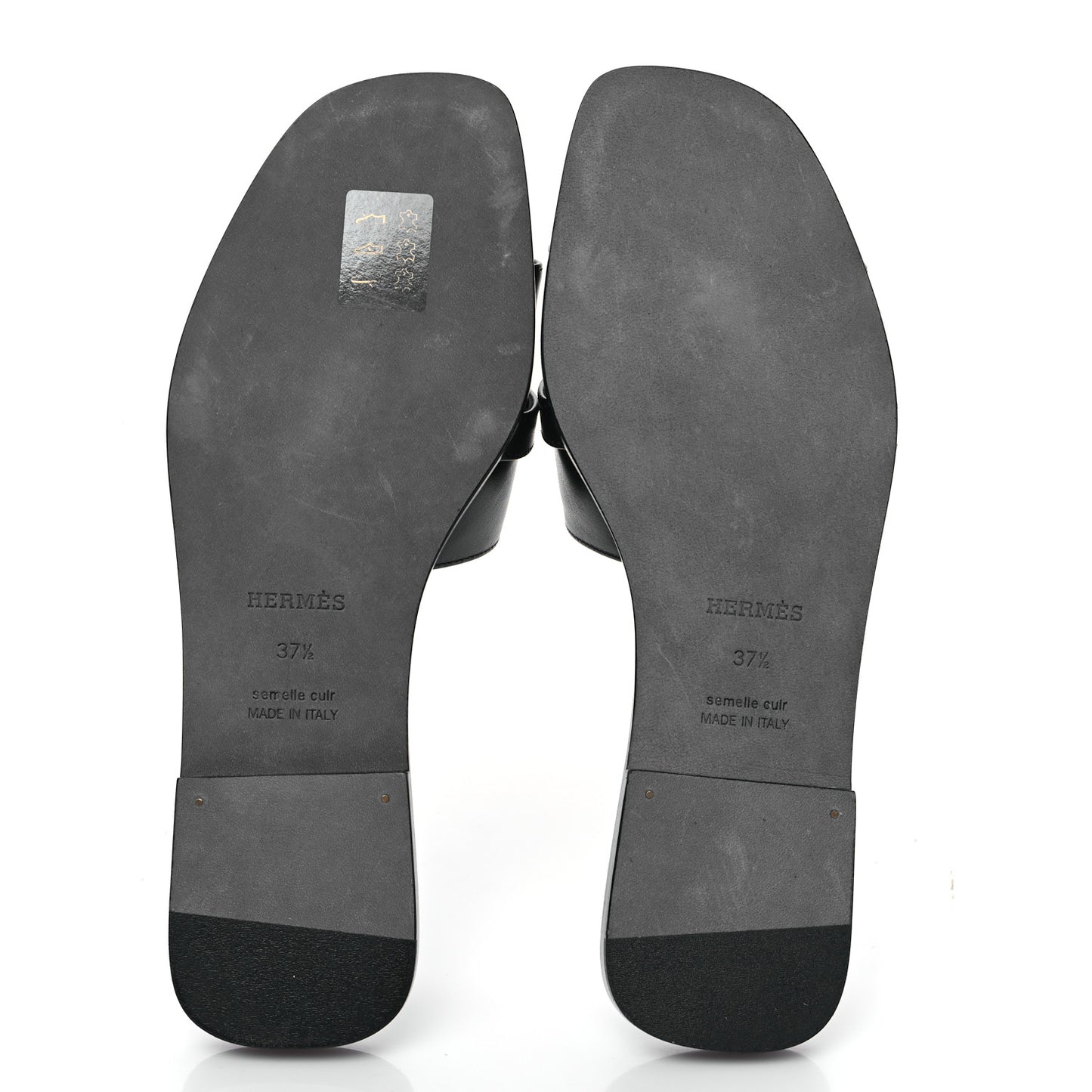 Calfskin Giulia Sandals 37.5 Black