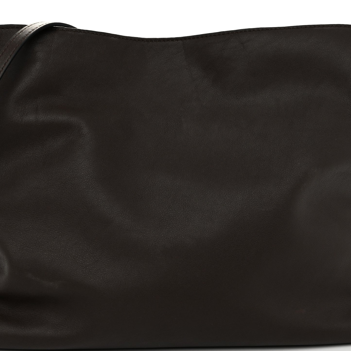 Nappa Medium Flamenco Knot Bag Chocolate