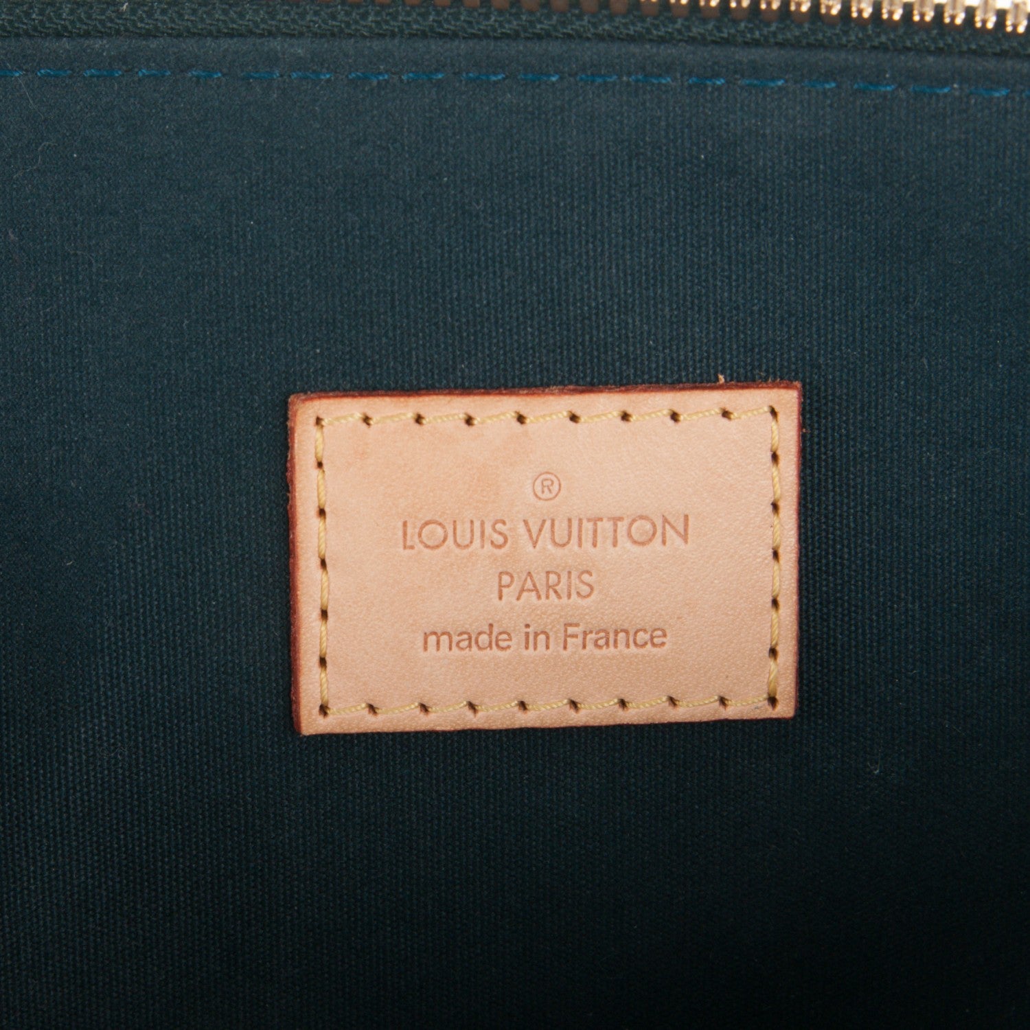 Louis Vuitton Vernis Alma GM Blue Nuit 6 of 7