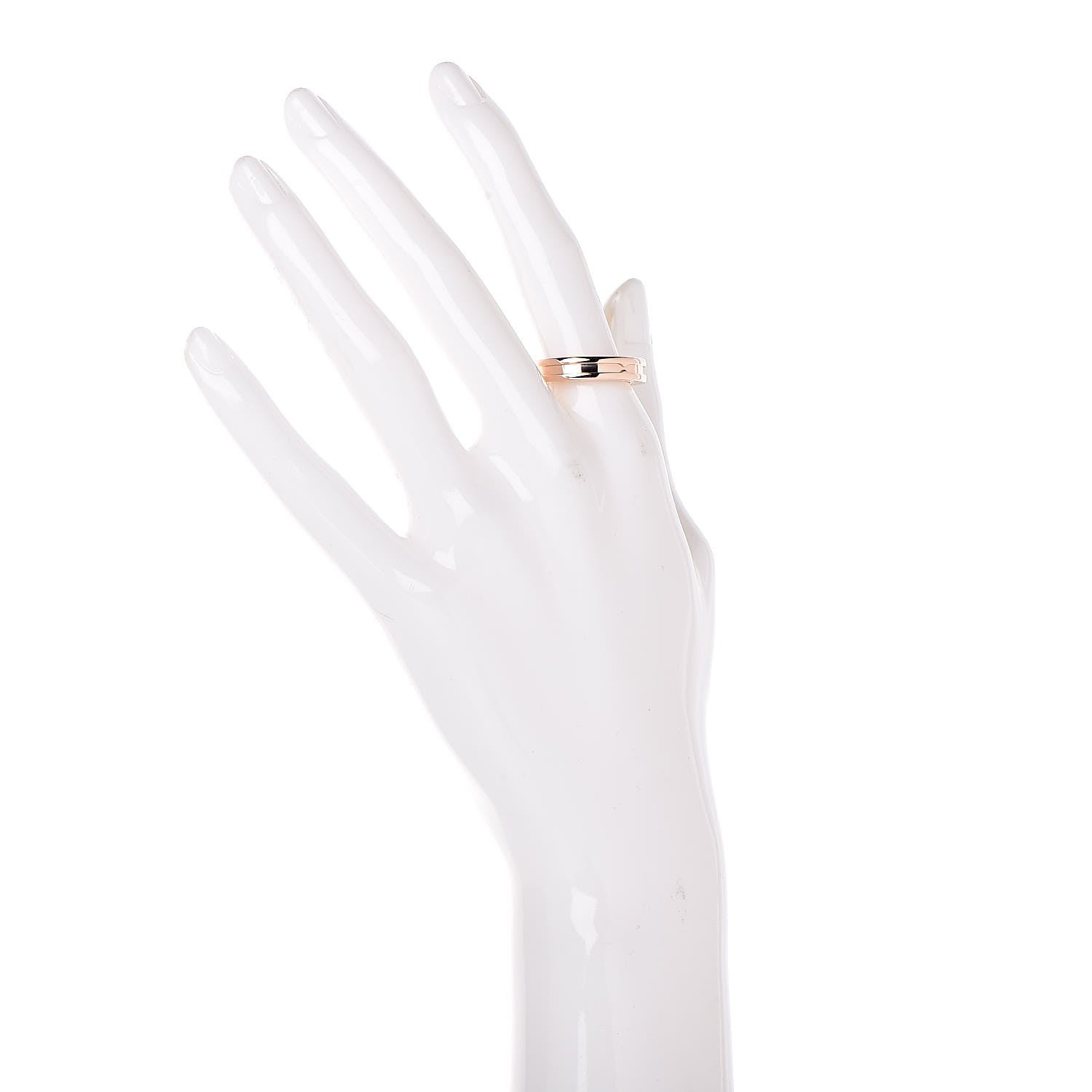 Bulgari 18K Rose Gold B.Zero1 One-Band Ring 54 6.75 2 of 5