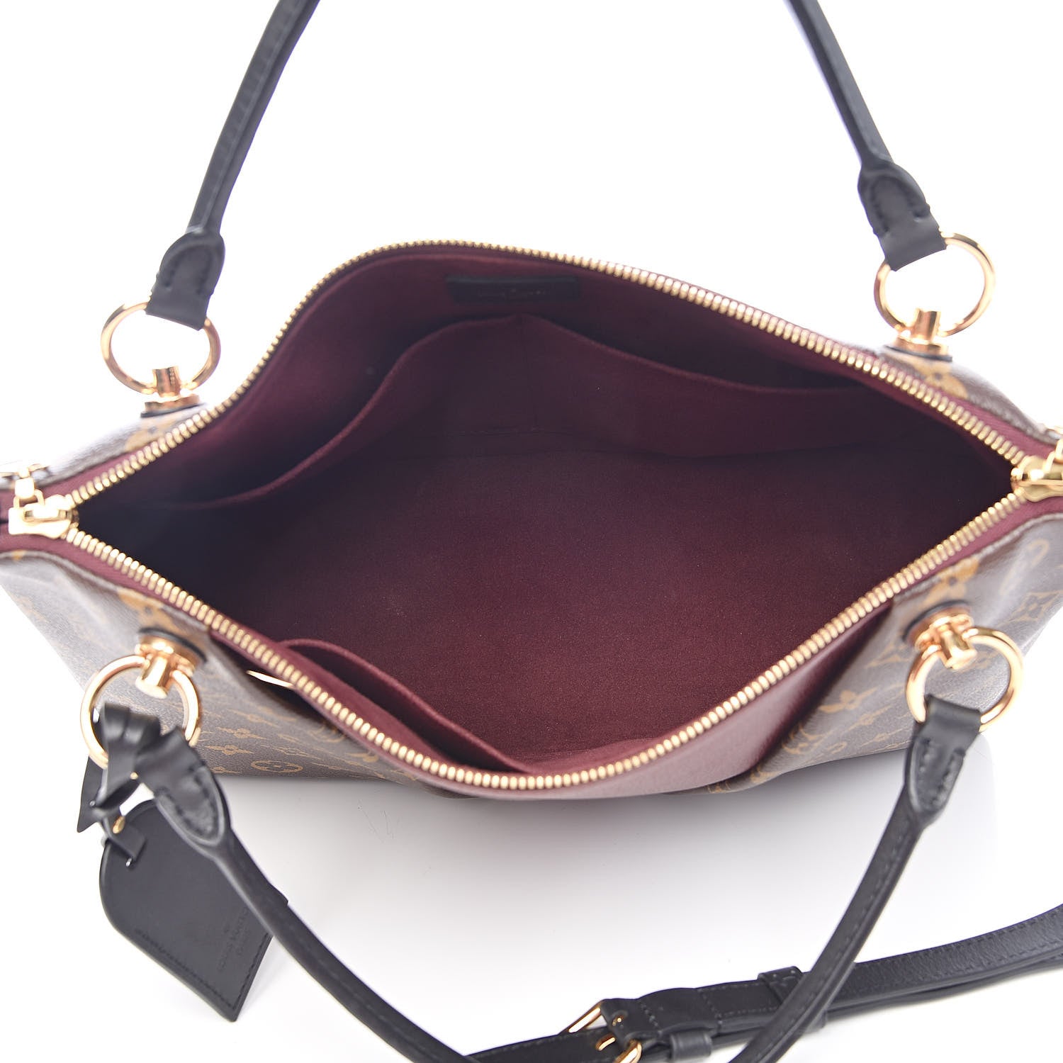 Louis Vuitton Monogram V Tote MM Bordeaux 5 of 12