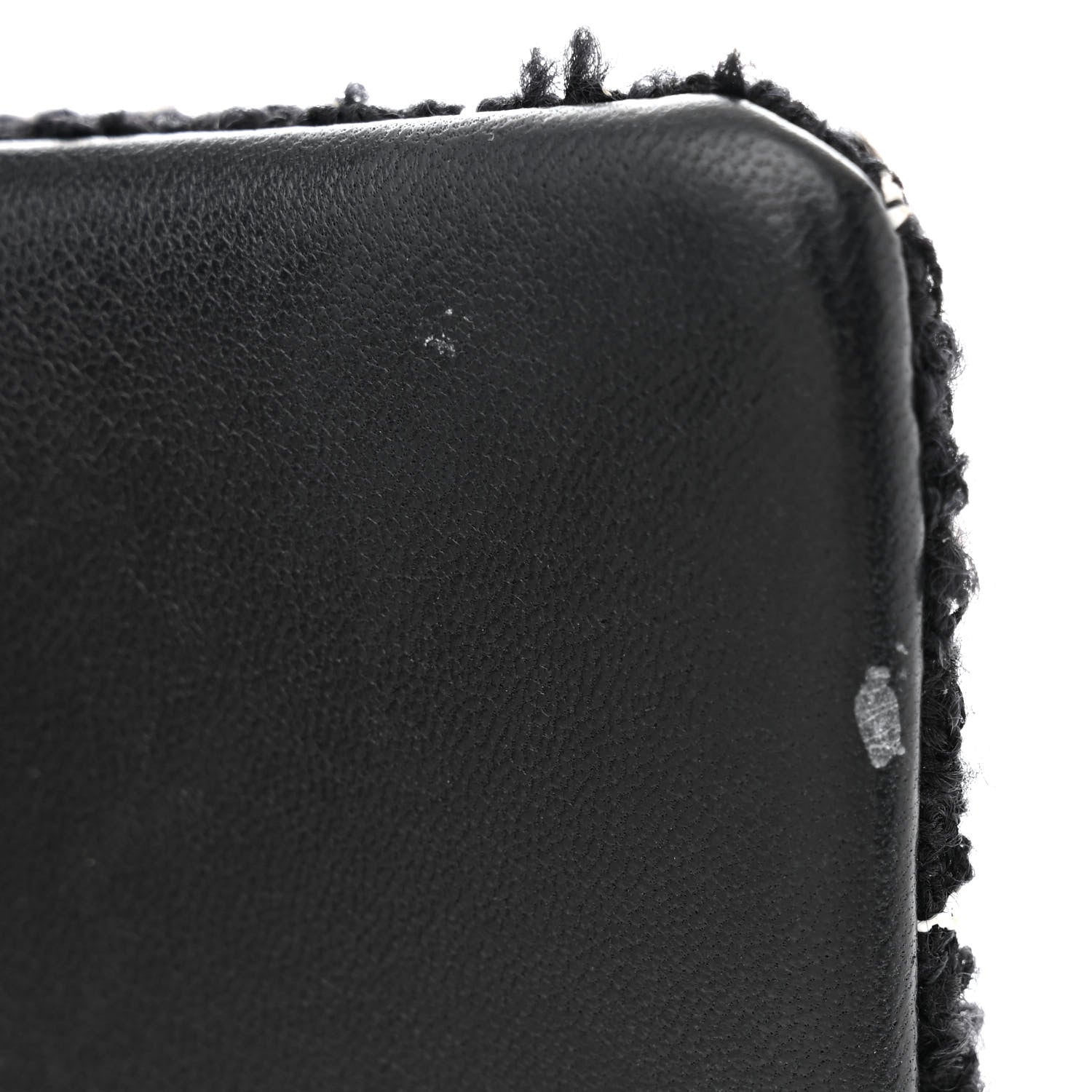 Chanel Tweed Quilted Mini Rectangular Pearl Crush Flap Black 11 of 11