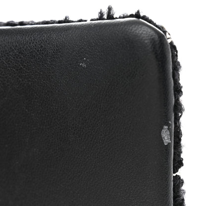 Chanel Tweed Quilted Mini Rectangular Pearl Crush Flap Black 11 of 11