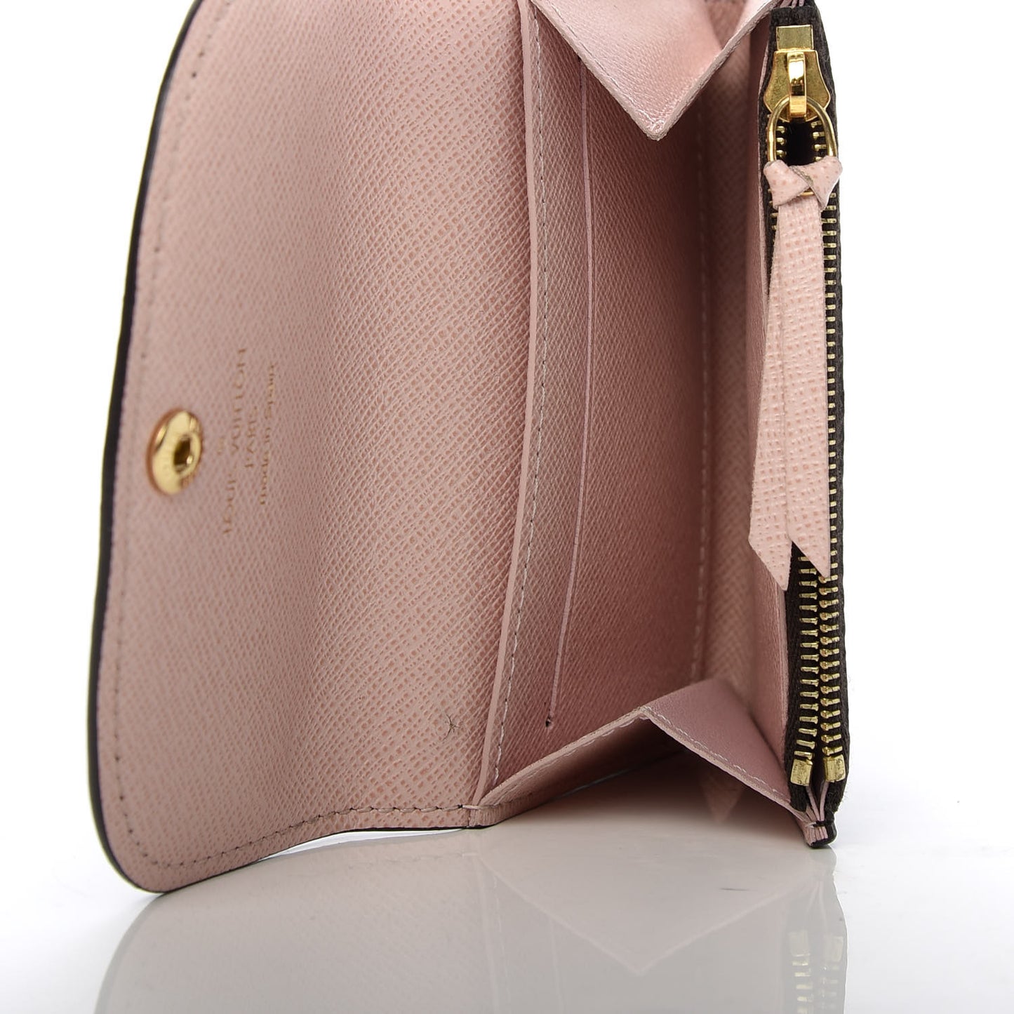 Monogram Rosalie Coin Purse Rose Ballerine
