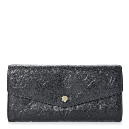 Louis Vuitton Empreinte Curieuse Wallet Black 1 of 13