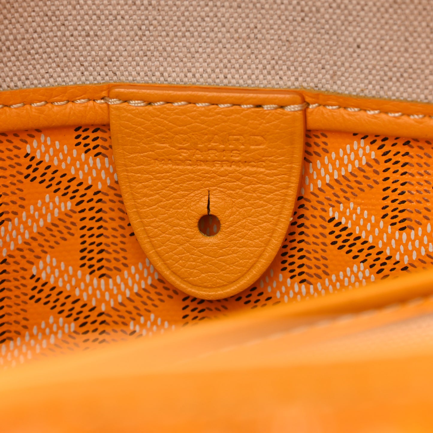 Goyardine Artois MM Yellow