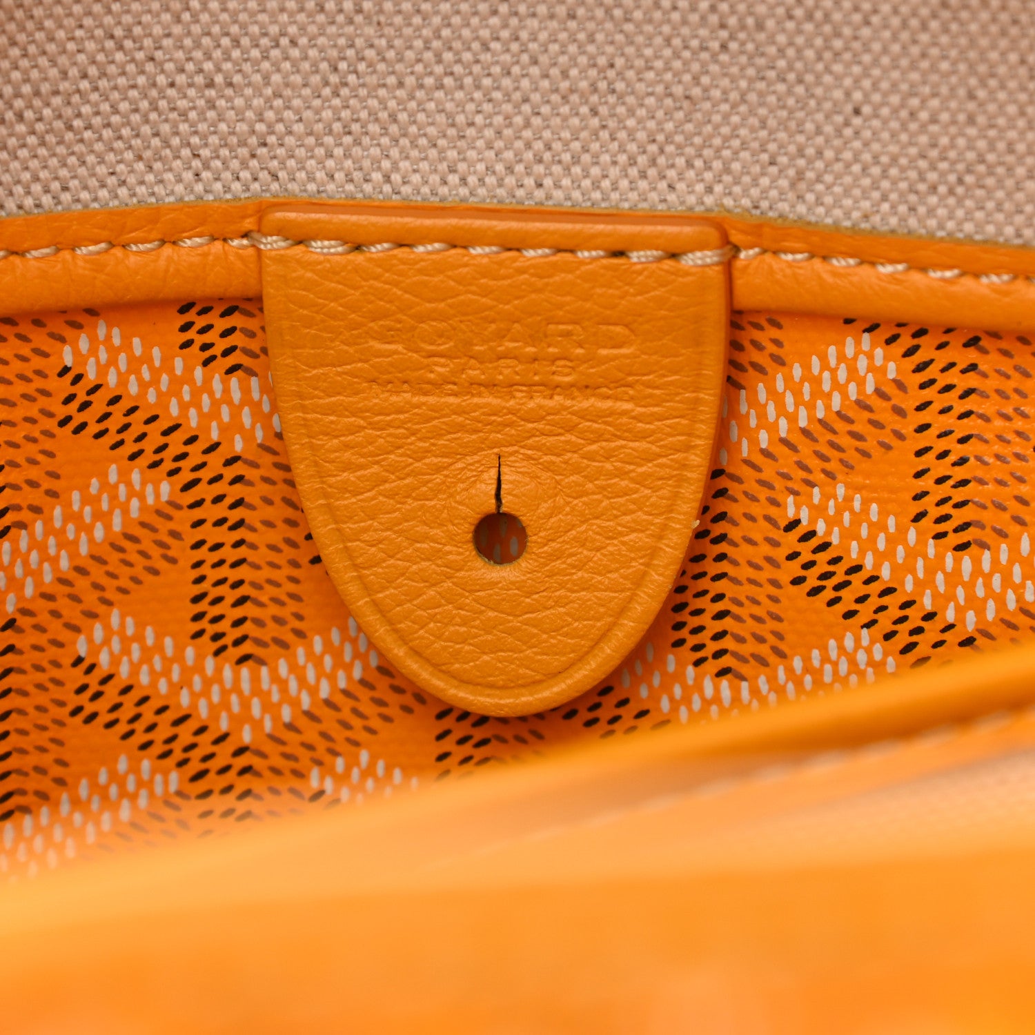 Goyard Goyardine Artois MM Yellow 5 of 15
