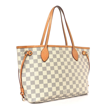 Louis Vuitton Damier Azur Neverfull PM 3 of 11