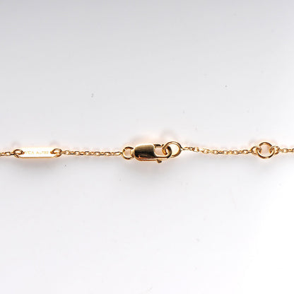 Van Cleef & Arpels 18K Rose Gold Mother of Pearl Sweet Alhambra Heart Pendant Necklace 3 of 6