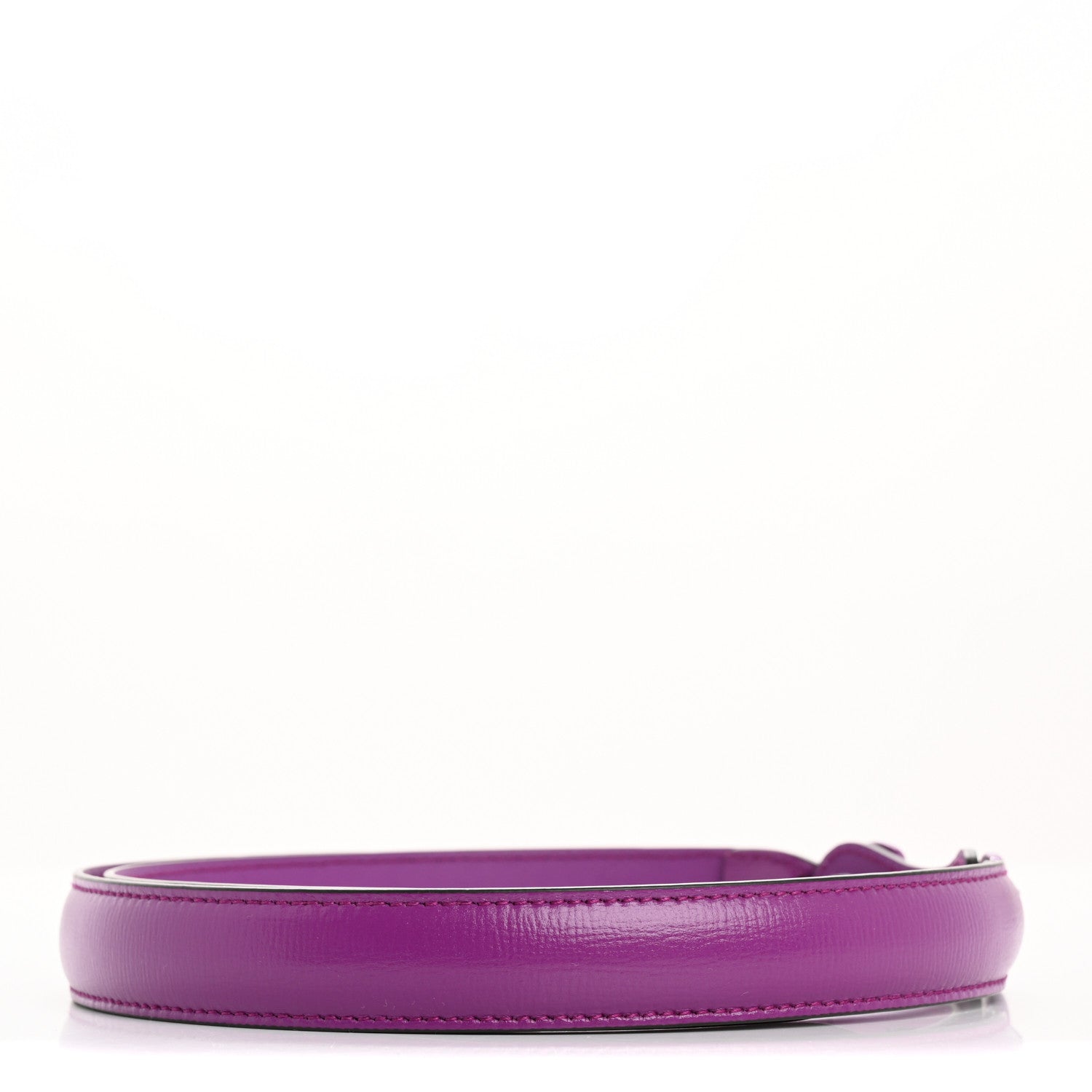 Gucci Efesto Leather Womens Horsebit 15/23mm Belt 95 38 Purple 2 of 5