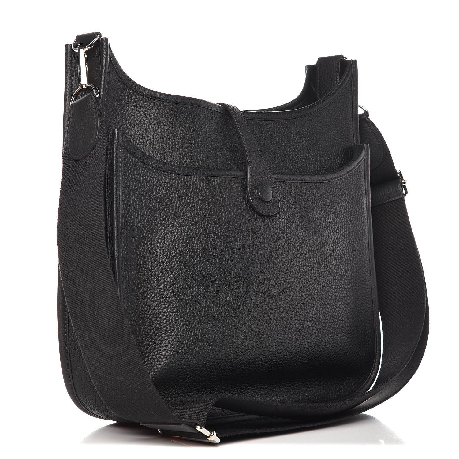 Hermes Taurillon Clemence Evelyne III PM Black 3 of 10