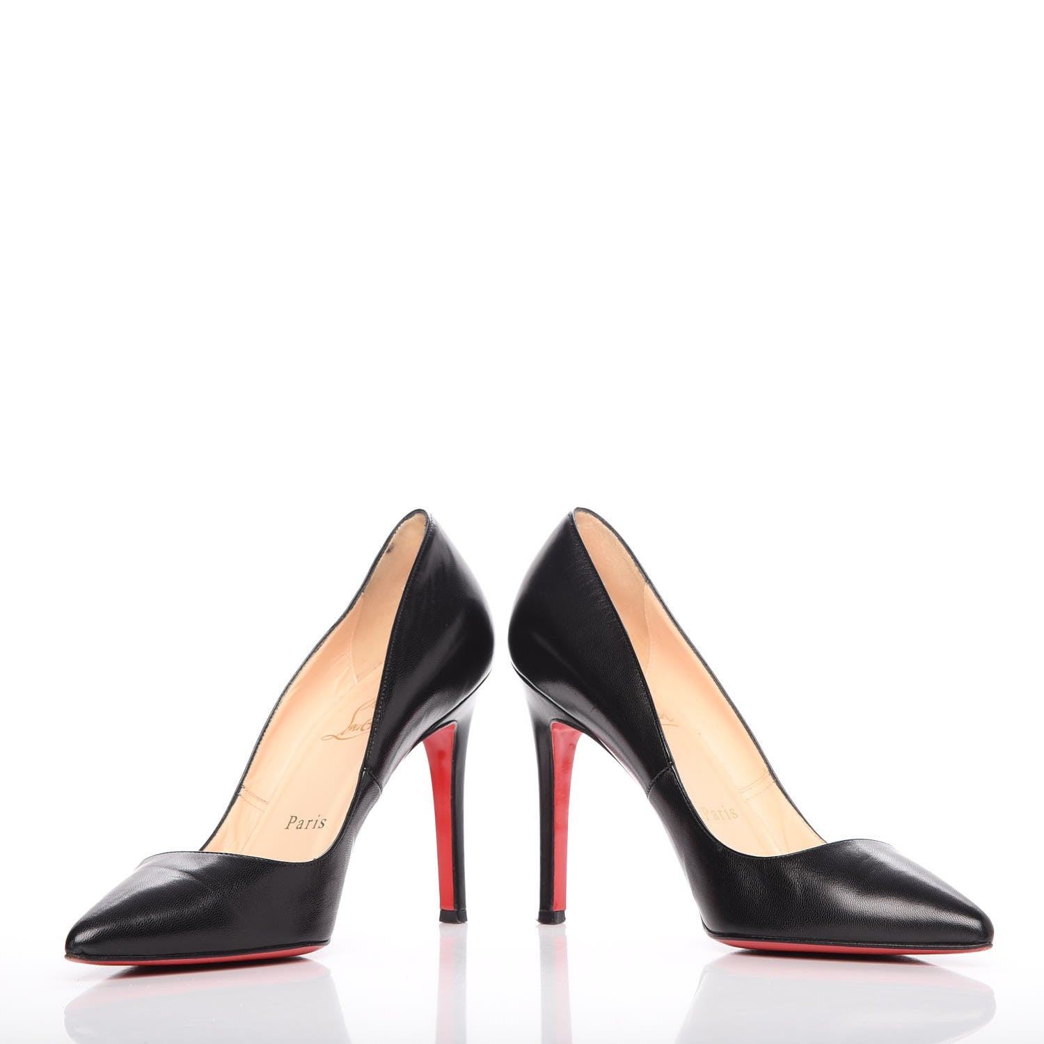 Christian Louboutin Kid Pigalle 100 Pumps 36.5 Black 12 of 12