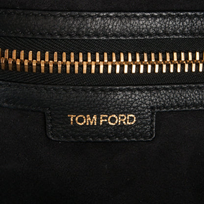Tom Ford Pebbled Calfskin Top Handle Black 6 of 6
