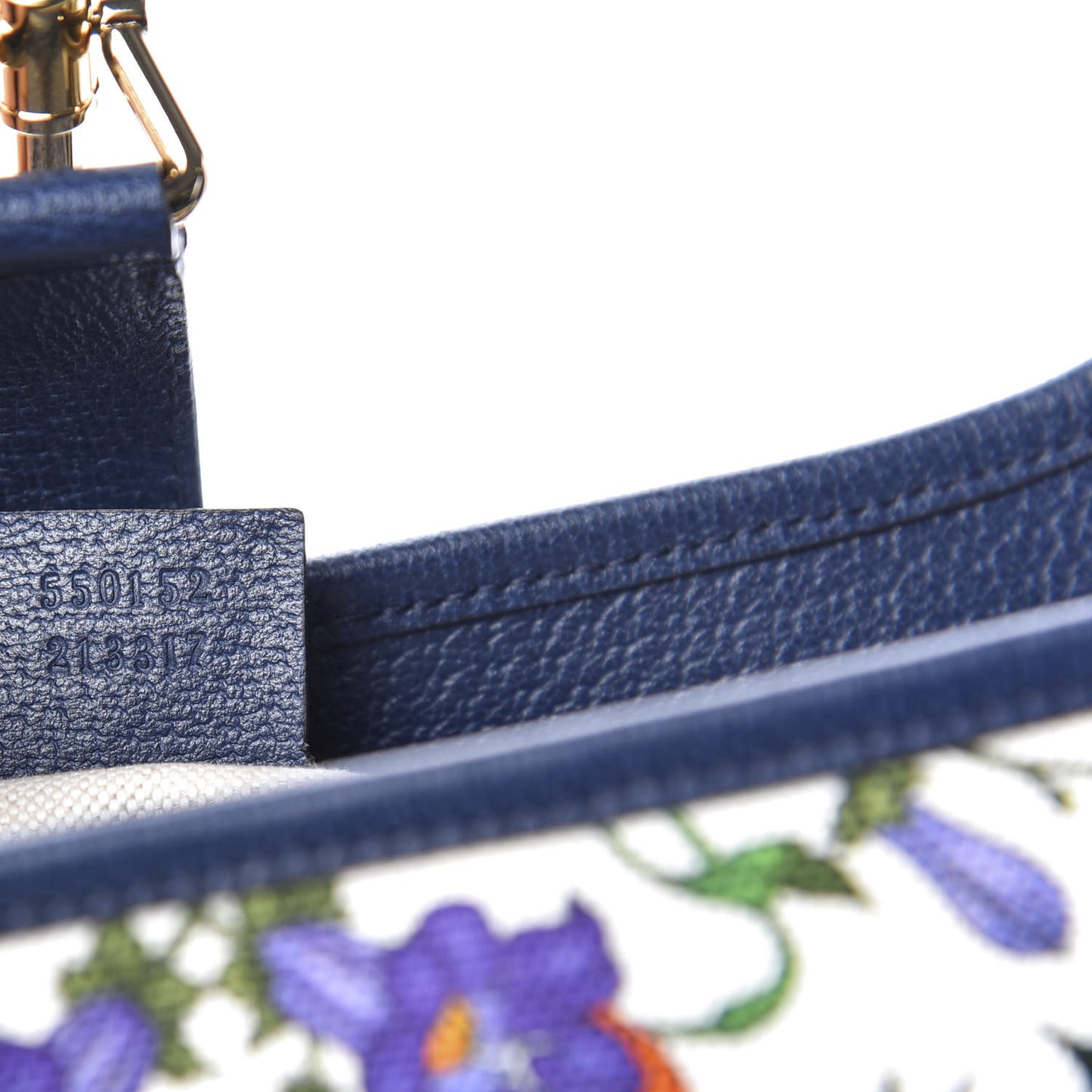 Canvas Flora Medium Jackie Hobo Blue Agata